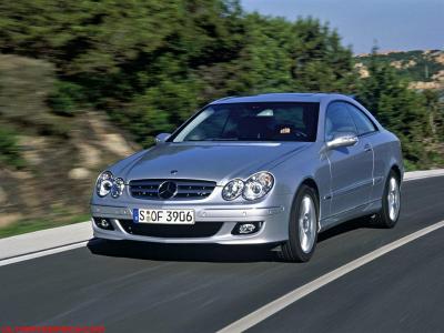 Fiche technique Mercedes Benz CLK (W209) Coupe par Motorisation et version