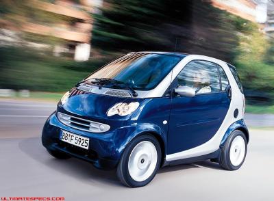 Smart Fortwo Coupe (W450) CDI specs, dimensions