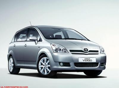 Toyota Corolla Verso 1.8 16v VVT-i (2007)